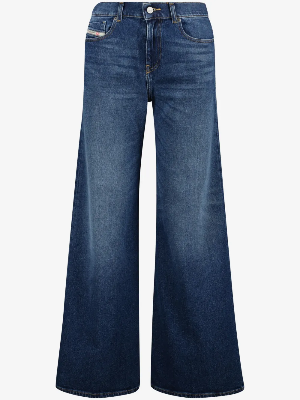 five-pockets flared jeans