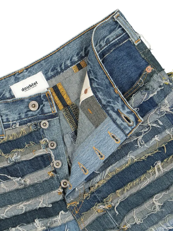 Doublet Upcycled Jeans | Blue | FARFETCH