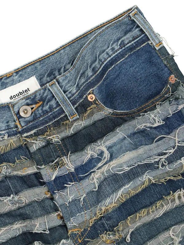 Doublet Upcycled Jeans | Blue | FARFETCH