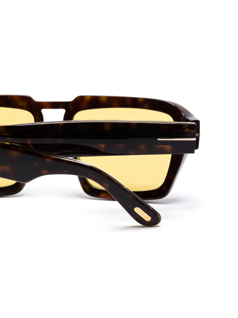 TOM FORD Eyewear TF1202 zonnebril Bruin