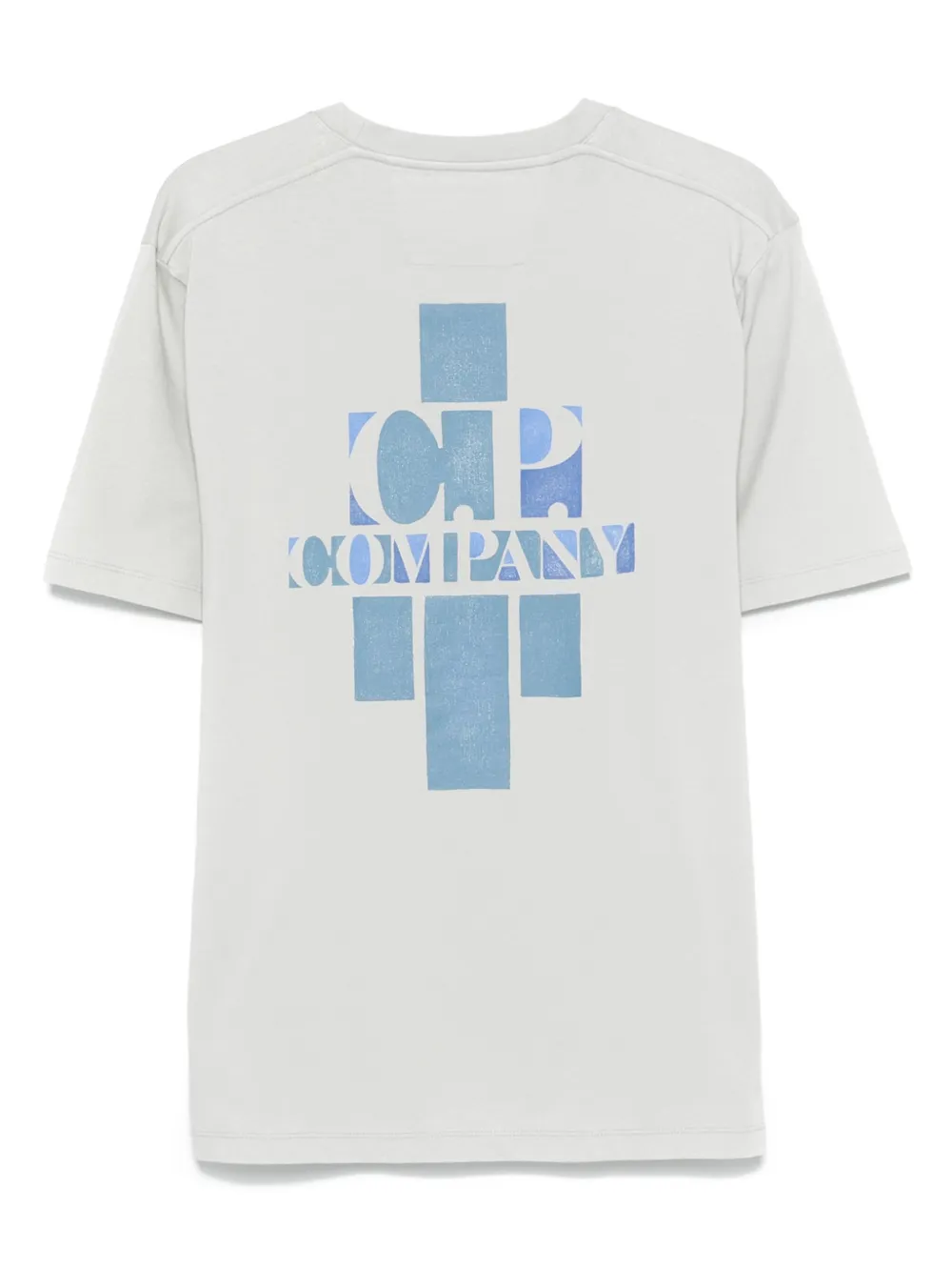 C.P. Company T-shirt met logoprint - Grijs