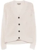 N.Peal mesh stitch cardigan - Neutrals