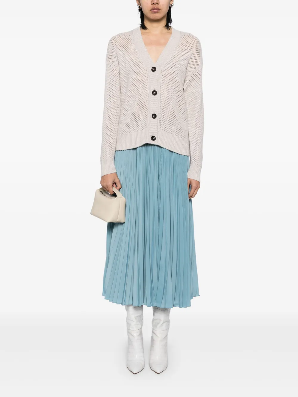 N.Peal mesh stitch cardigan | Cardigans | Image 2