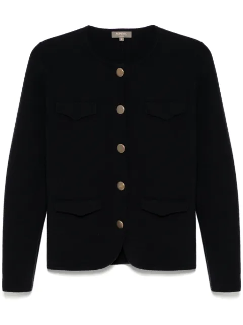 N.Peal round-neck cashmere cardigan