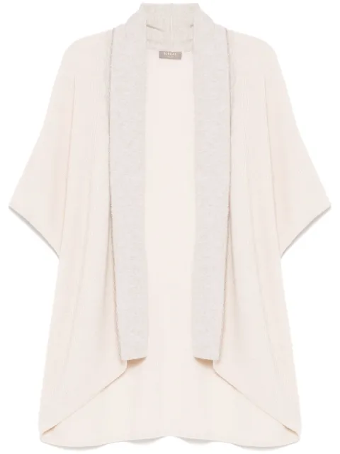 N.Peal Metal Rib cardigan