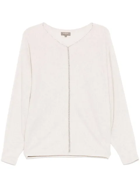 N.Peal Metal Batwing sweater
