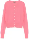 N.Peal Ivy Cropped cardigan - Pink