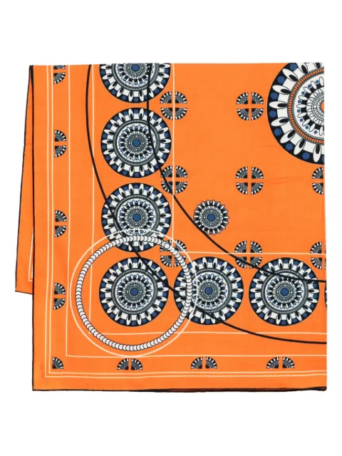 N.Peal printed scarf