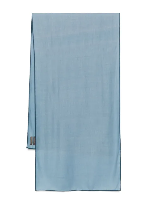 N.Peal Tipped Pashmina scarf
