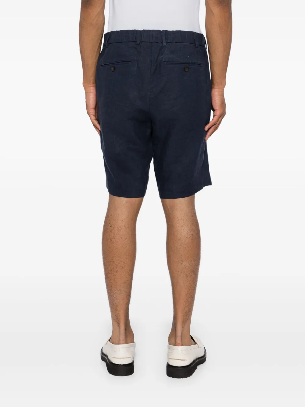 N.Peal Shorts met trekkoord Blauw