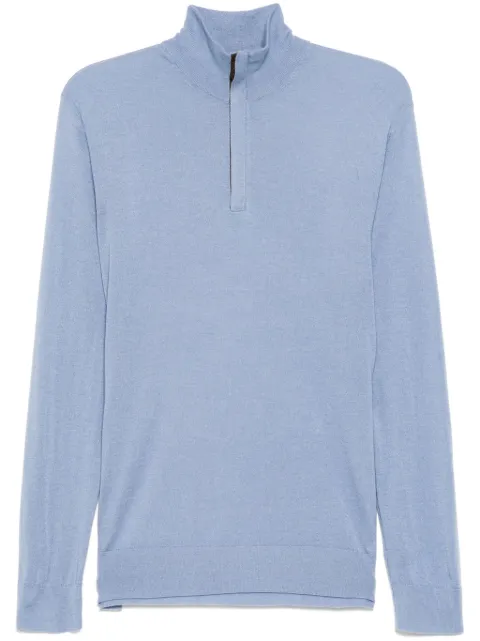 N.Peal Regent FG Half Zip jumper