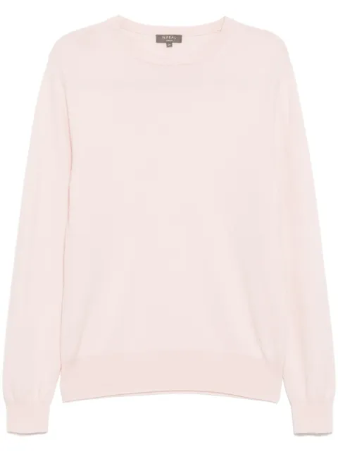 N.Peal Oxford round neck jumper