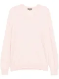 N.Peal Burlington v-neck jumper - Pink