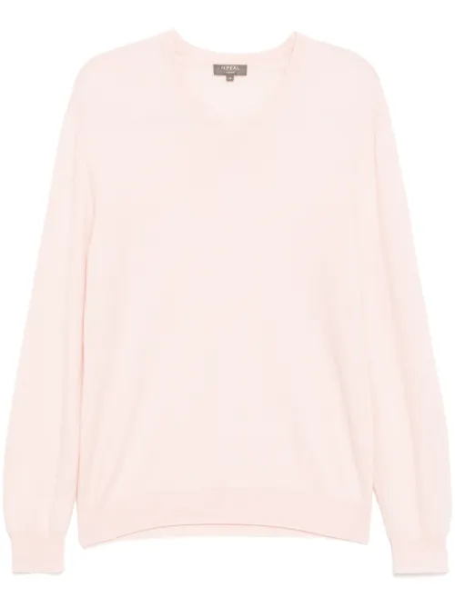 Pull Burlington à col v - N.Peal - Modalova