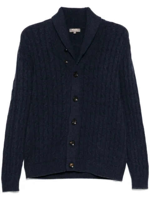 N.Peal cárdigan Garrick Shawl Cable