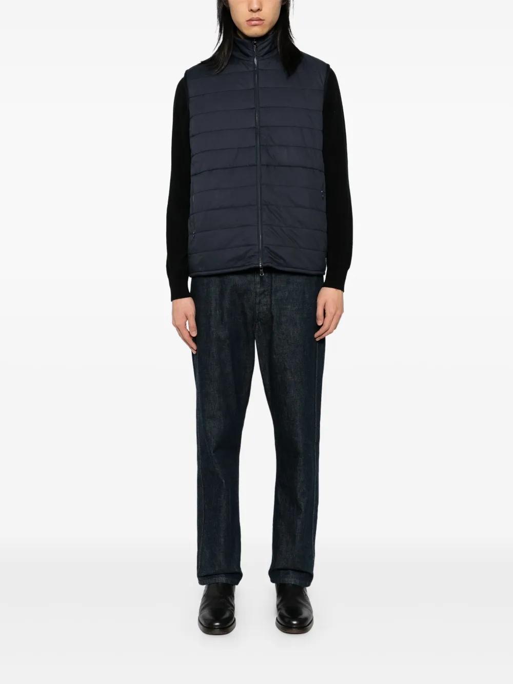 N.Peal Strand bodywarmer Blauw