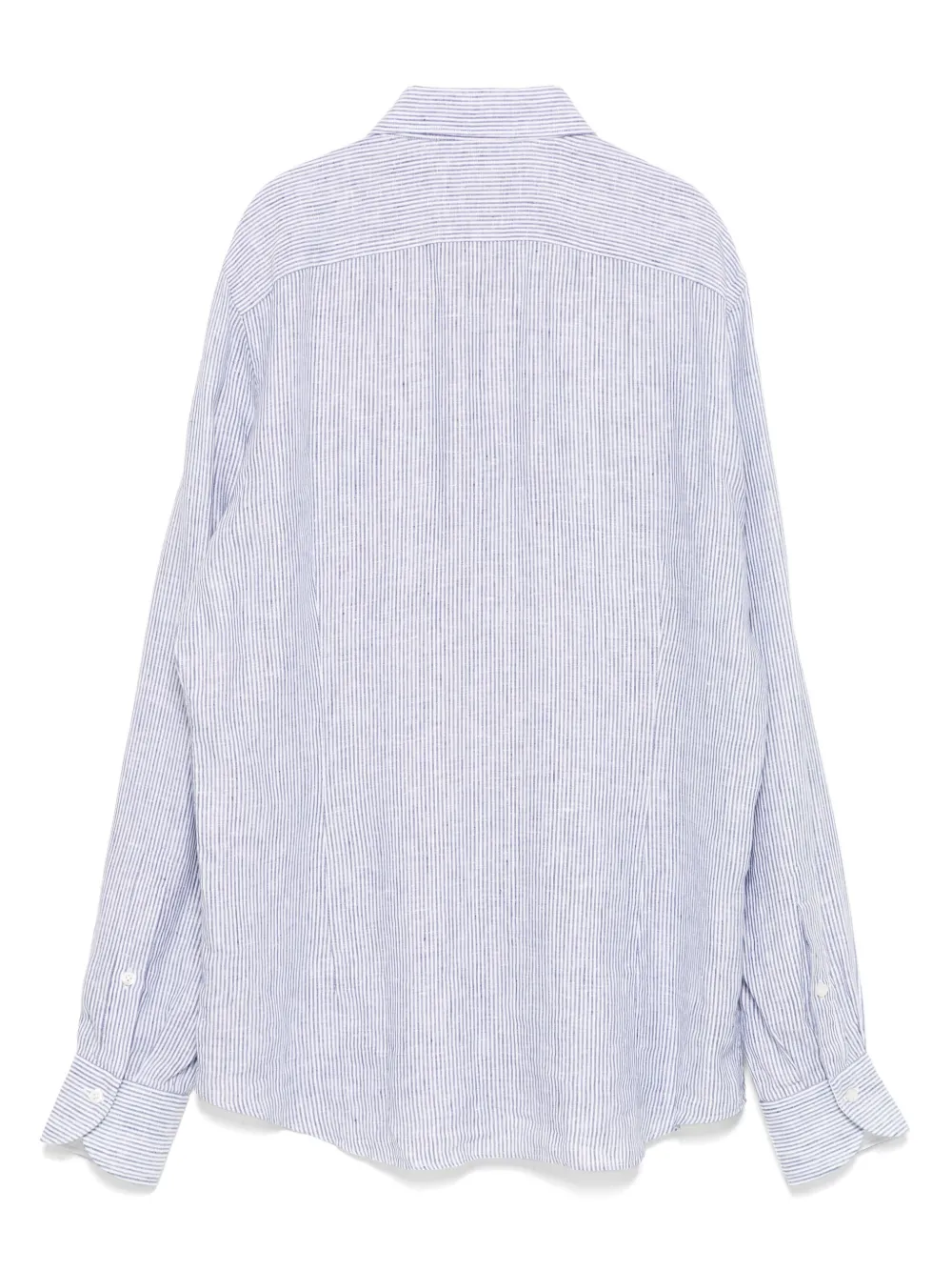 N.Peal Cannes linnen overhemd - Blauw