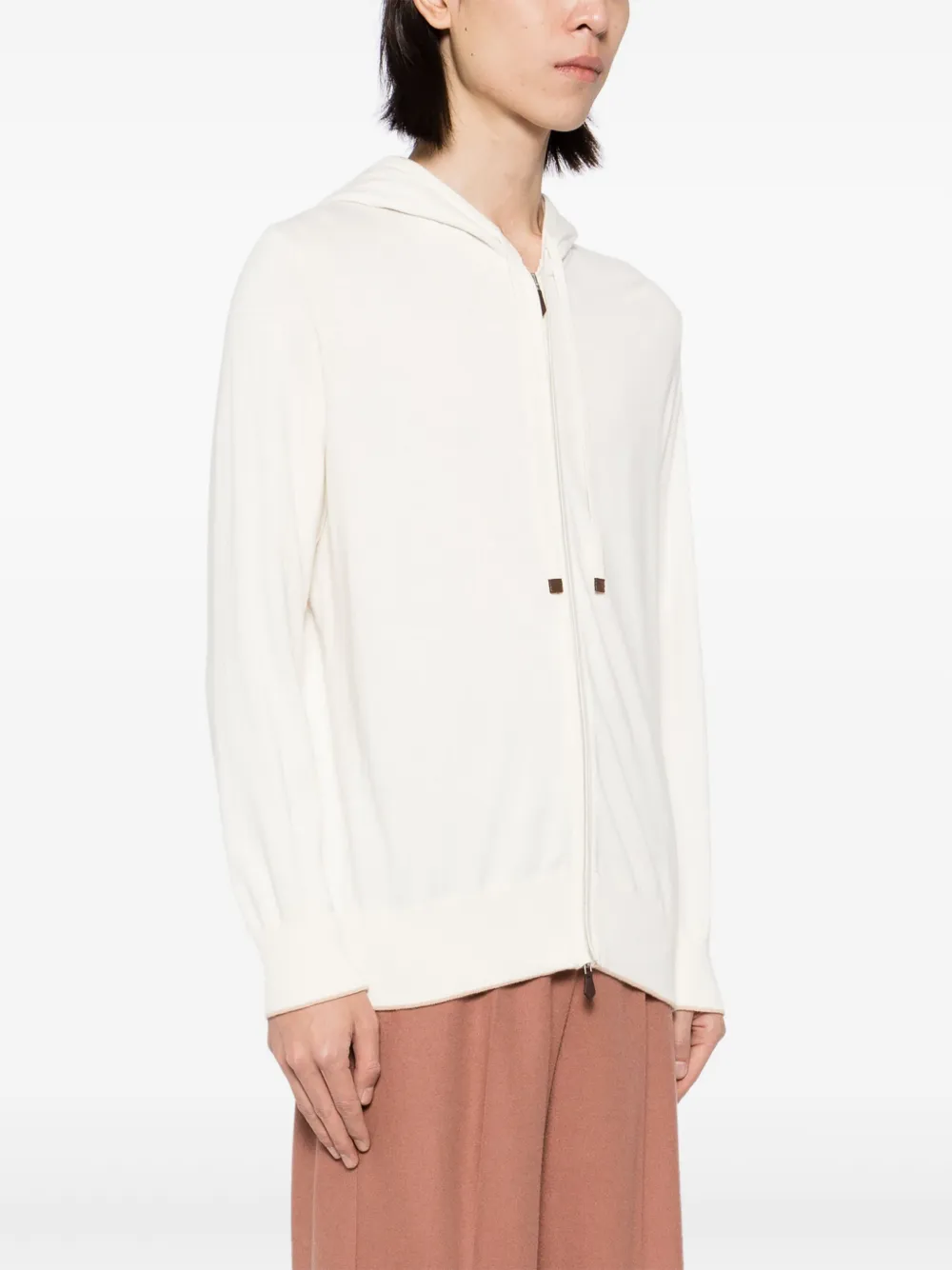 N.Peal Cash hoodie Beige