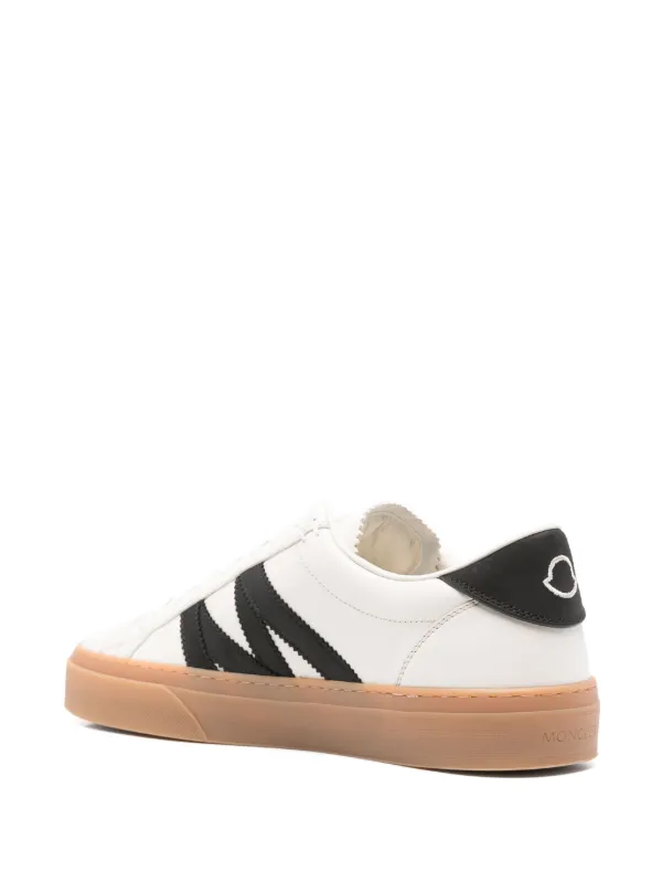 【MONCLER(モンクレール)】Sneaker Monaco2★レザースニーカー Moncler Monaco2 レザースニーカー | ホワイト | FARFETCH JP