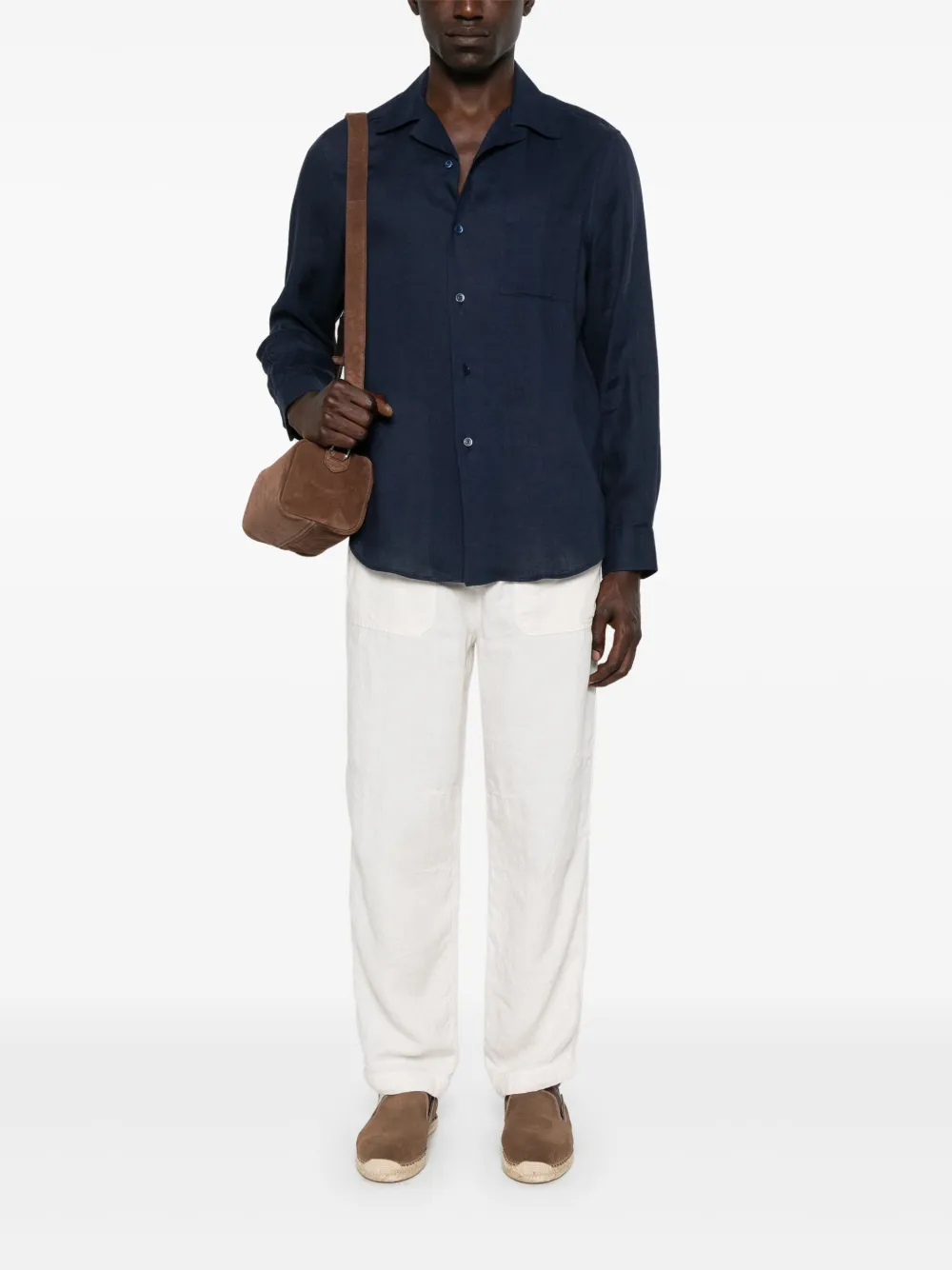 Brunello Cucinelli patch-pockets drawstring trousers | Regular-Fit & Straight Leg Pants | Image 2