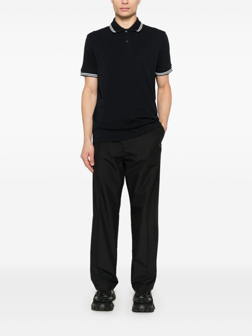 Moncler Poloshirt - Blauw