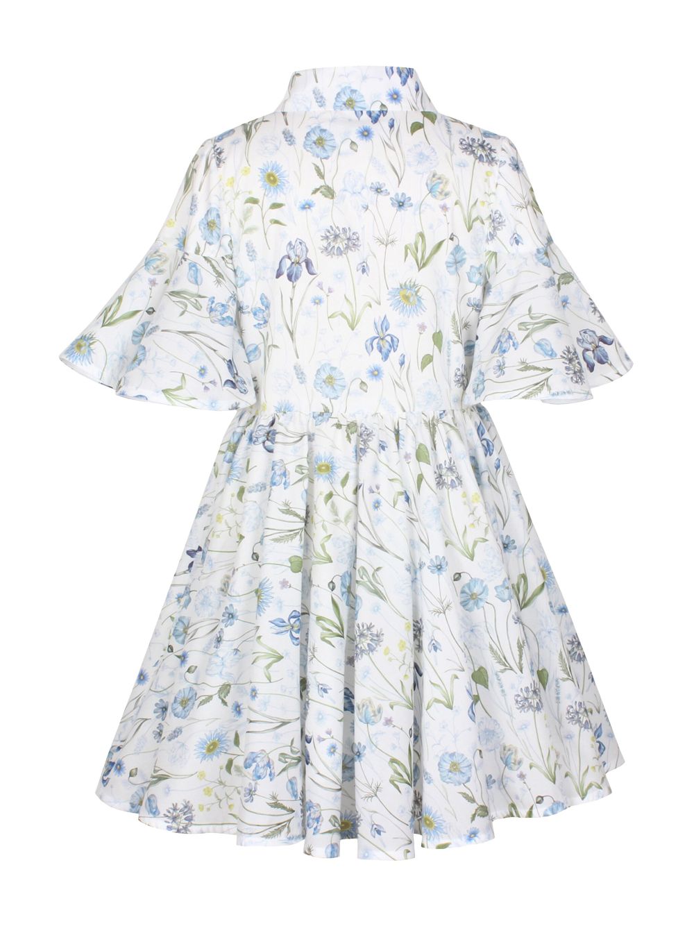 JESSIE AND JAMES floral-print mini dress - White