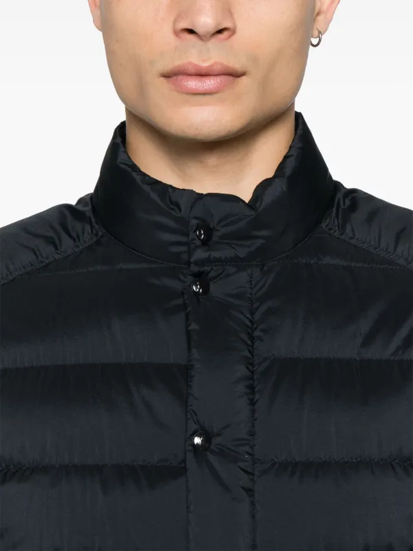 Moncler Selves Short Down Jacket | Blue | FARFETCH