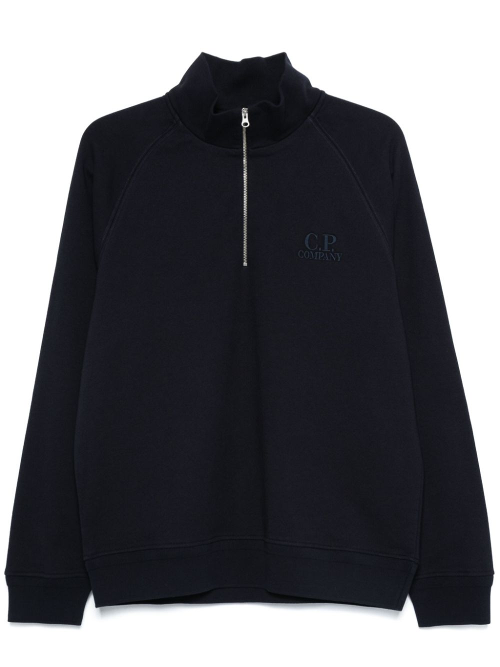 C.P. Company polo-collar sweatshirt - Blue