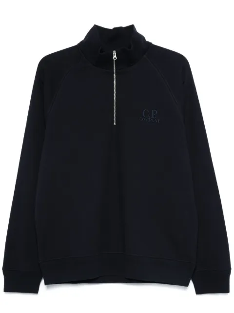 C.P. Company polo-collar sweatshirt