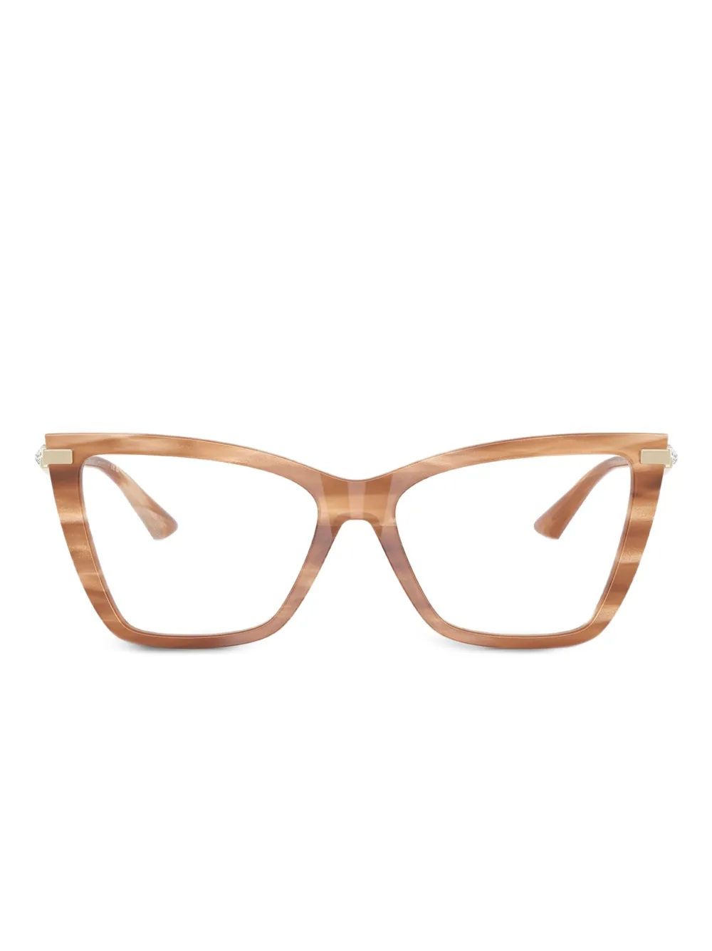 Jimmy Choo Eyewear lentes con armazón estilo mariposa | marrón | Image 1