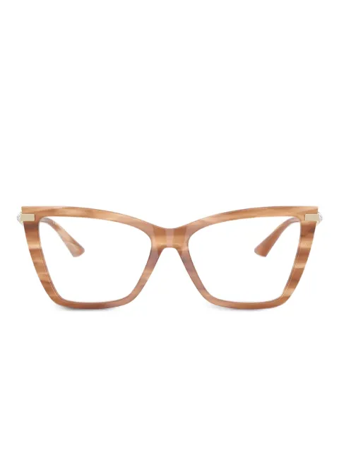 Jimmy Choo Eyewear lentes con armazón estilo mariposa