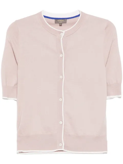 N.Peal button fastening T-shirt
