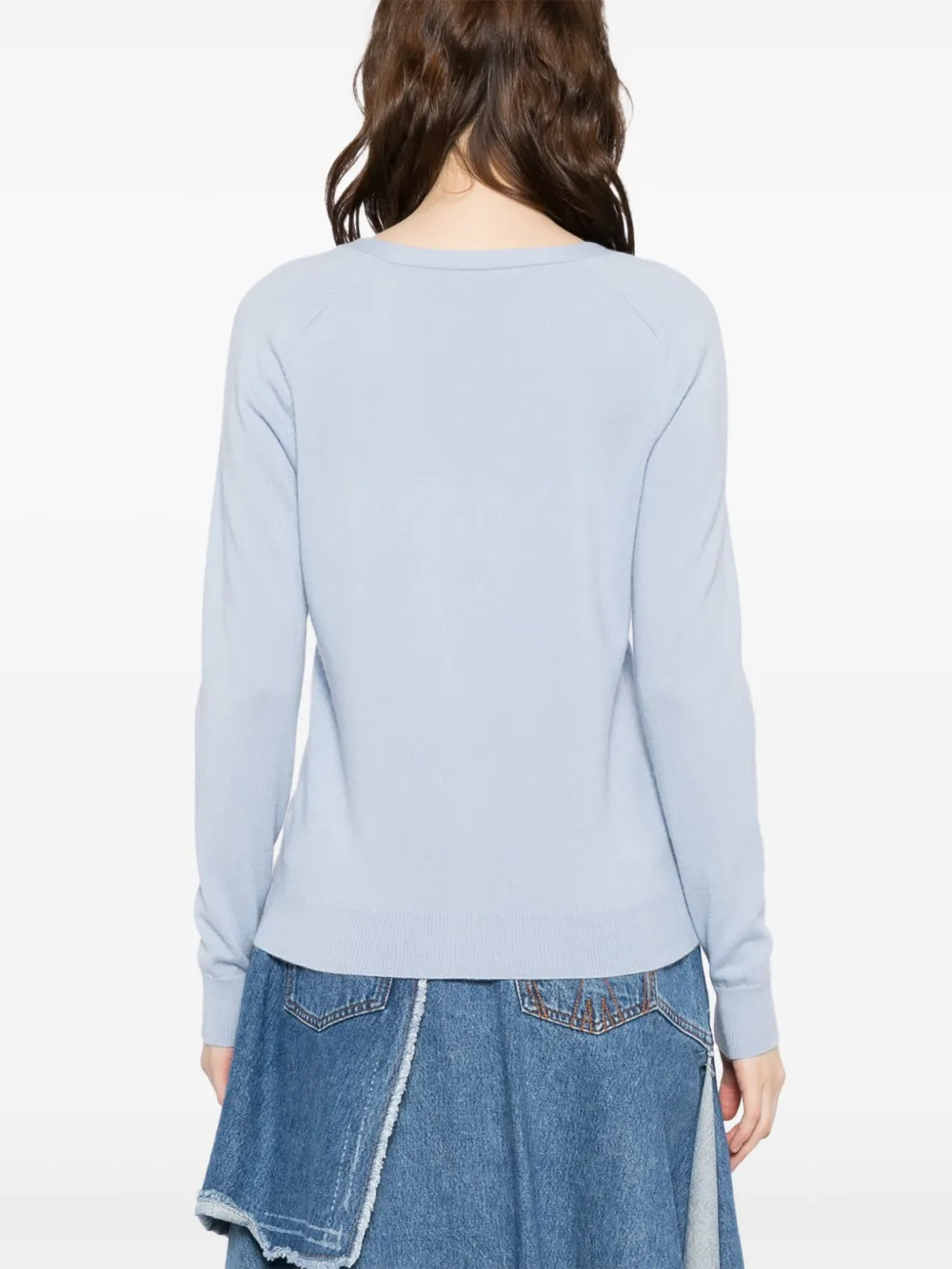 N.Peal Lara vest Blauw