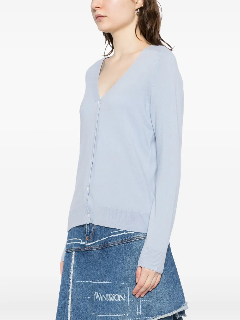 N.Peal Lara vest Blauw