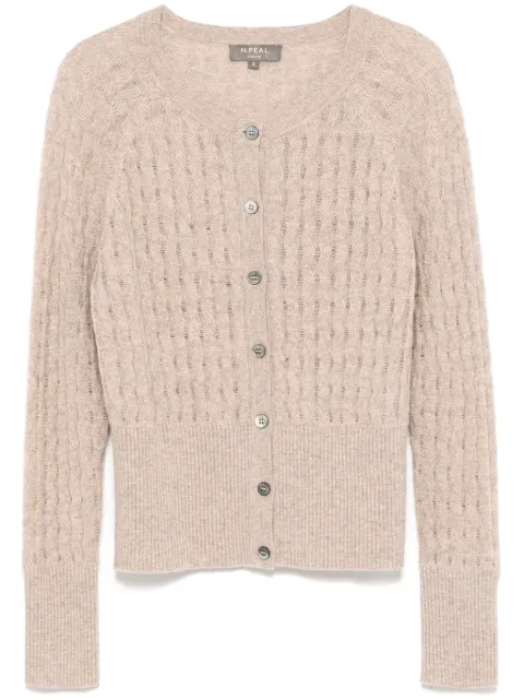 N.Peal Moving Rib cardigan