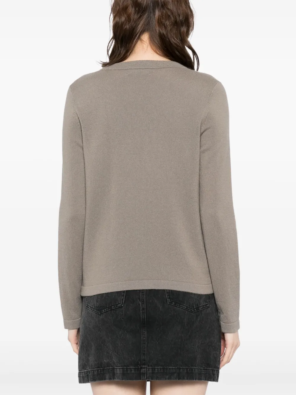 N.Peal Hallie blouse Bruin