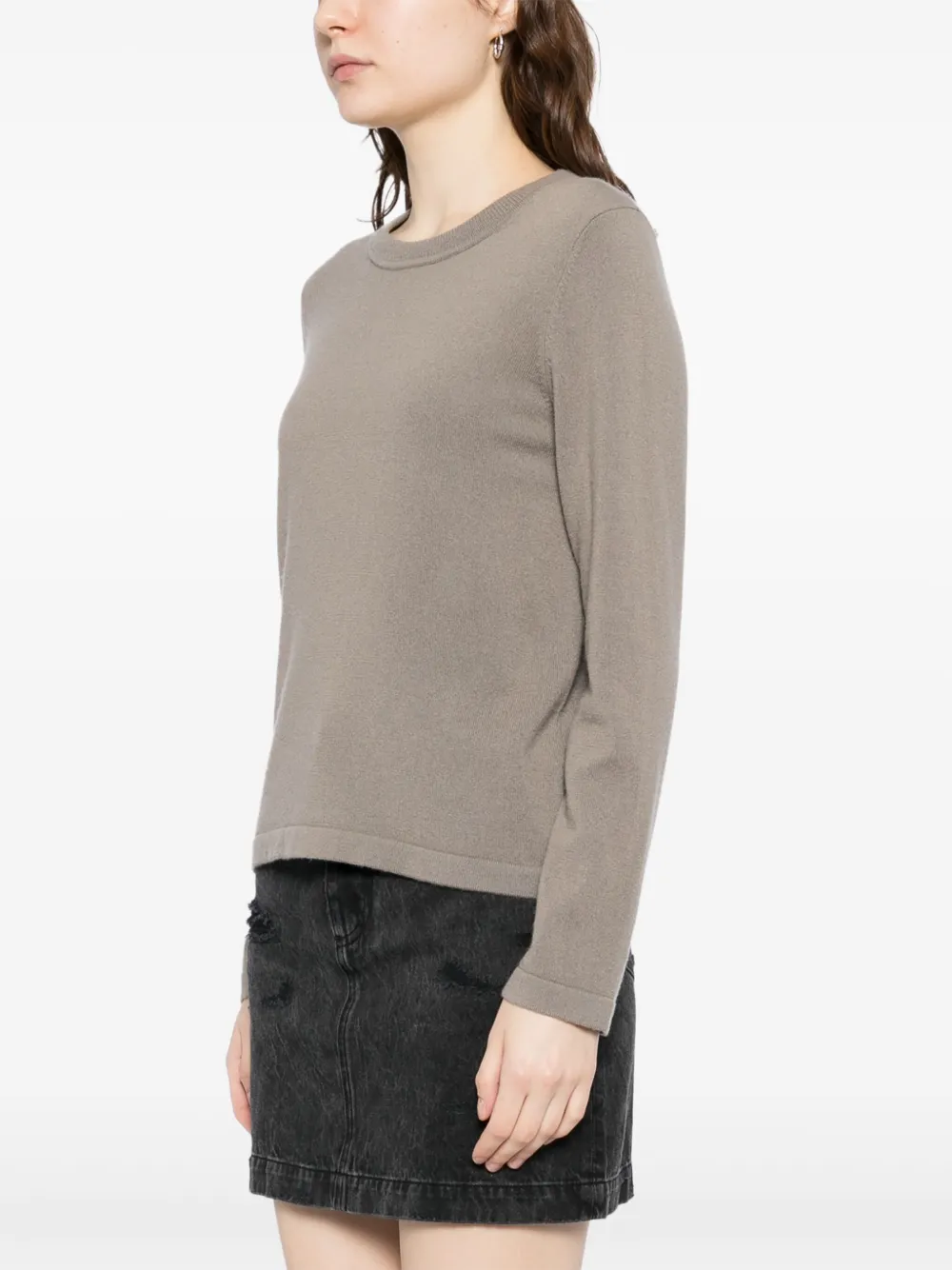 N.Peal Hallie blouse Bruin