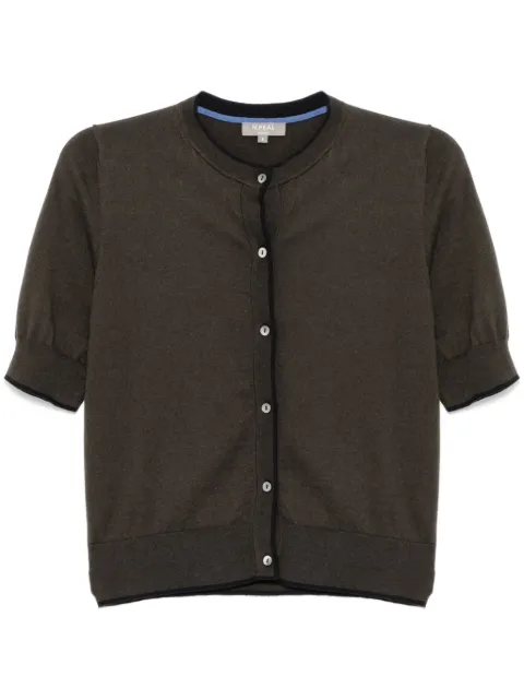 N.Peal button fastening T-shirt