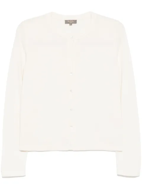N.Peal Hallie round neck cardigan