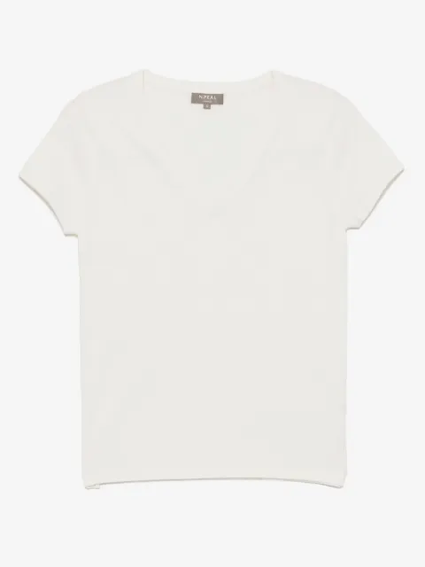 N.Peal Cotton Cash Silk T-shirt