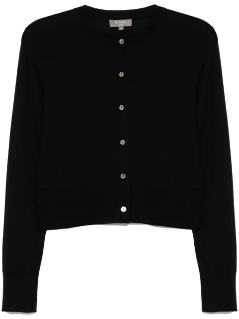 N.Peal crew-neck top
