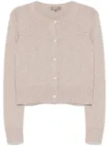 N.Peal chunky crop cardigan - Neutrals