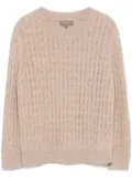 N.Peal Moving Rib sweater - Brown