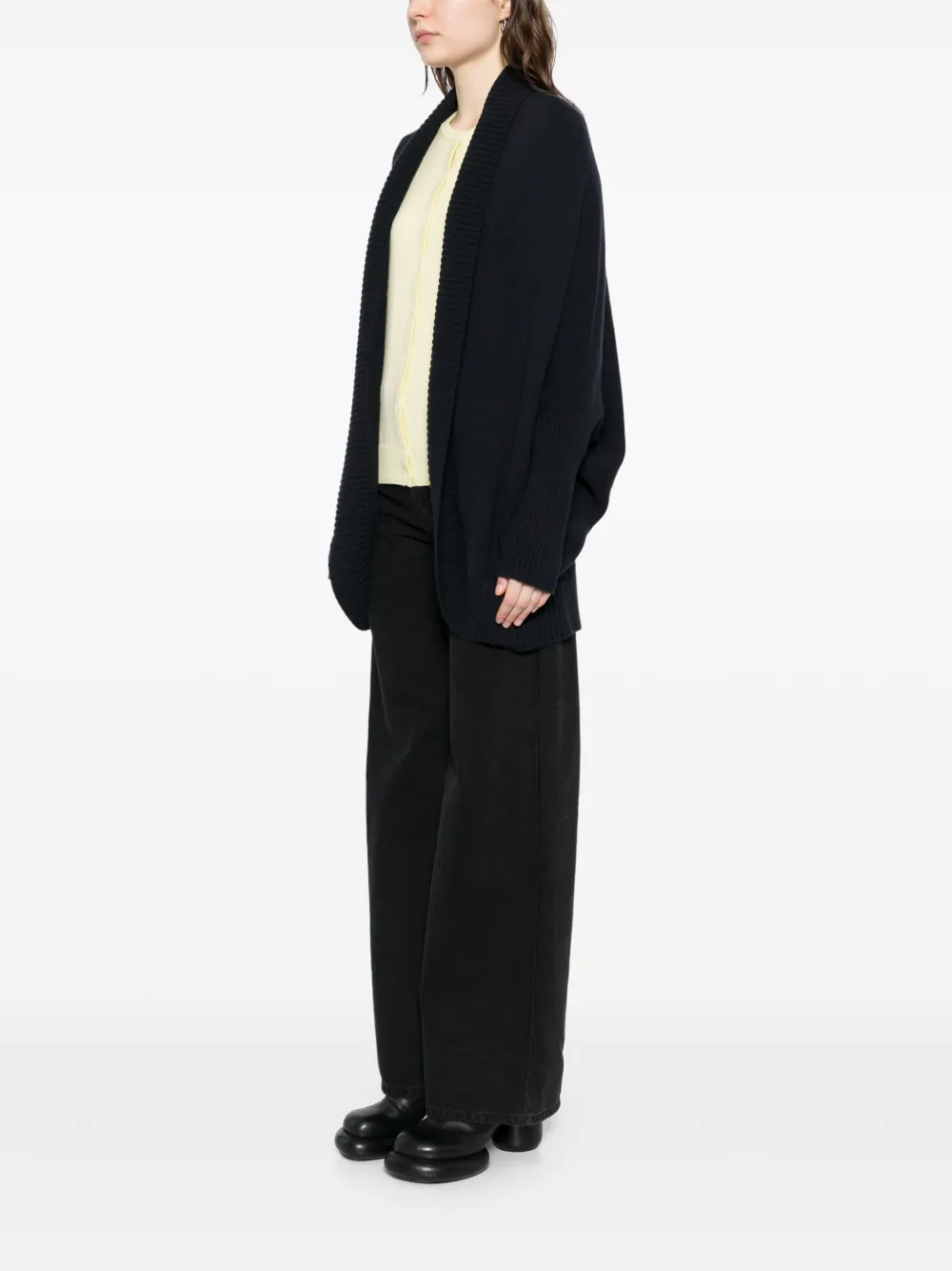 N.Peal Cocooning vest Blauw