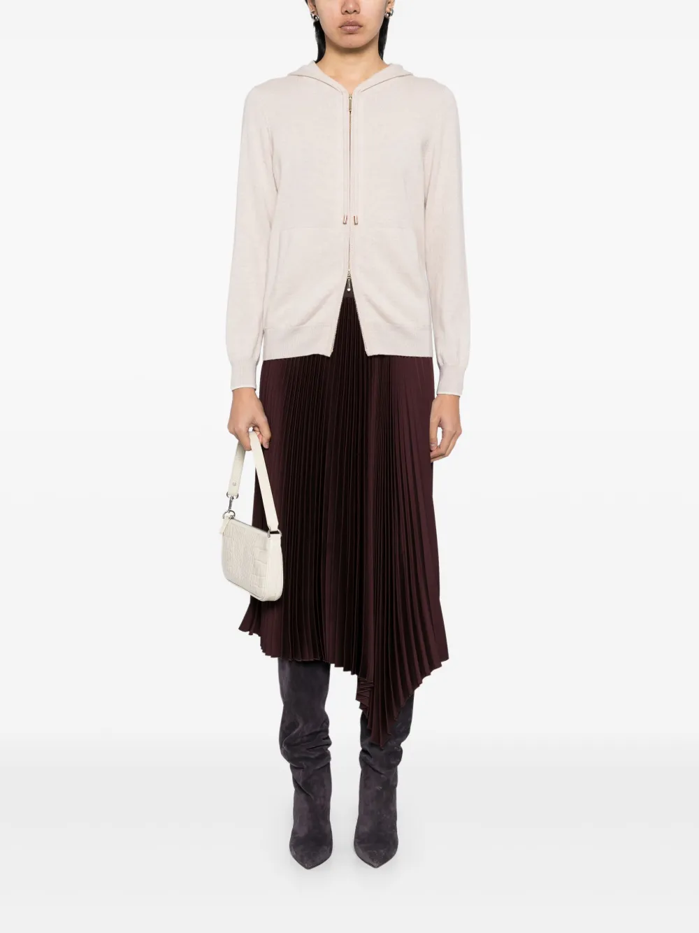 N.Peal Ada hoodie - Ecru + New Ivory