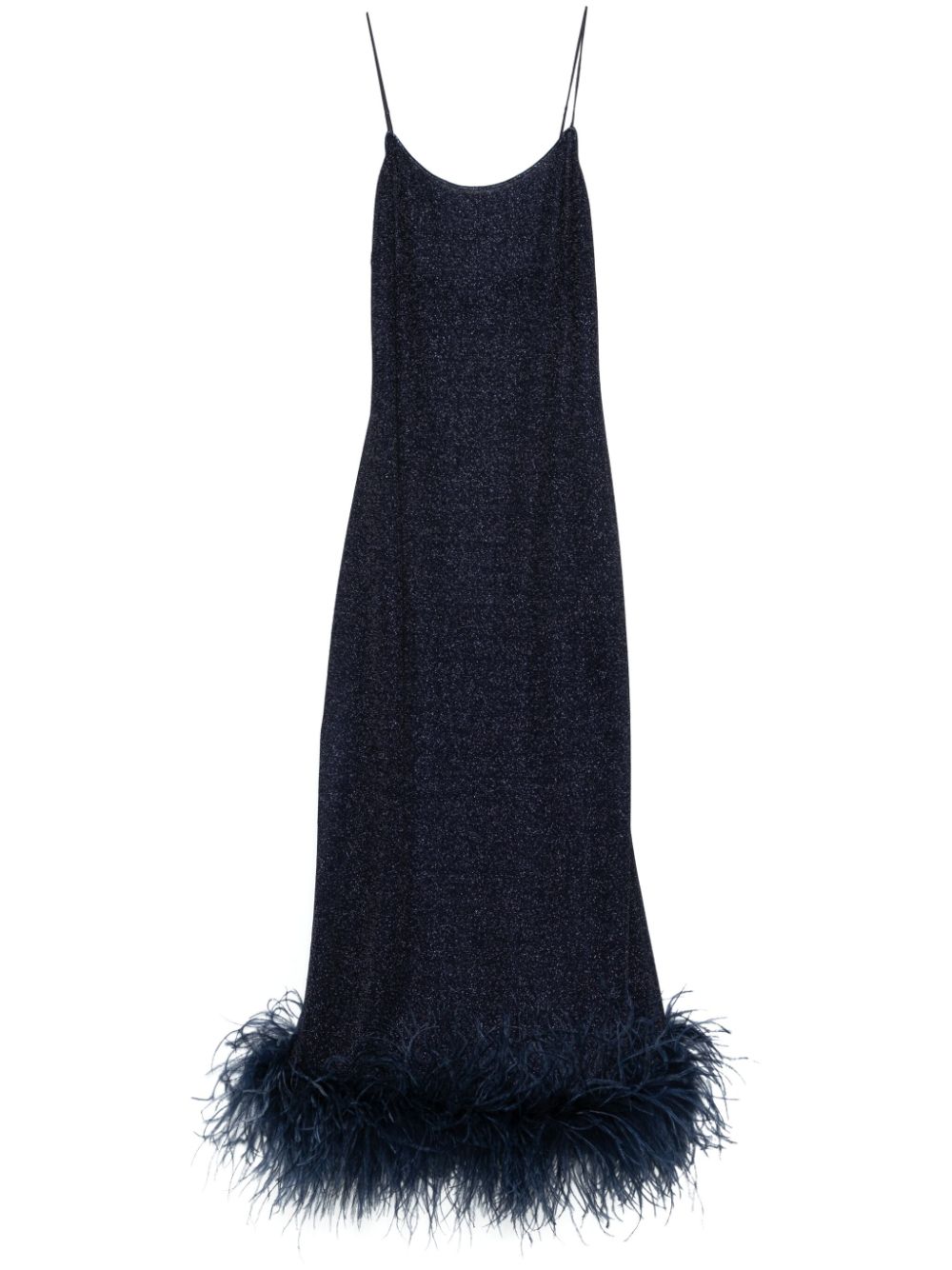 Oséree Lumière Plumage maxi dress