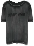 Helmut Lang New York T-shirt - Black
