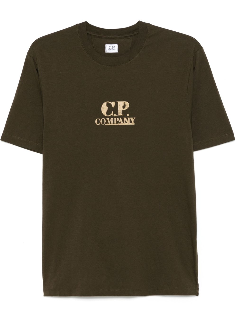 C.P. Company jersey T-shirt Groen