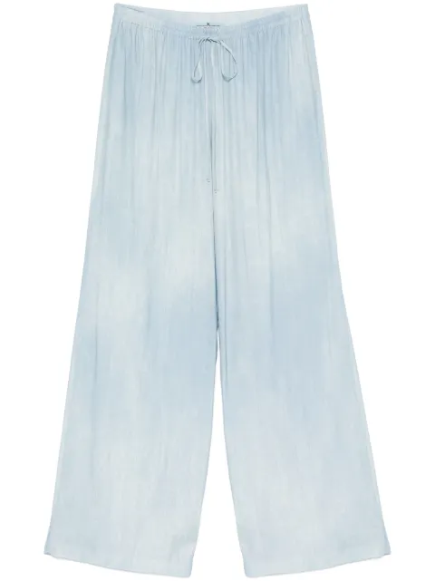 Ermanno Scervino denim-print trousers