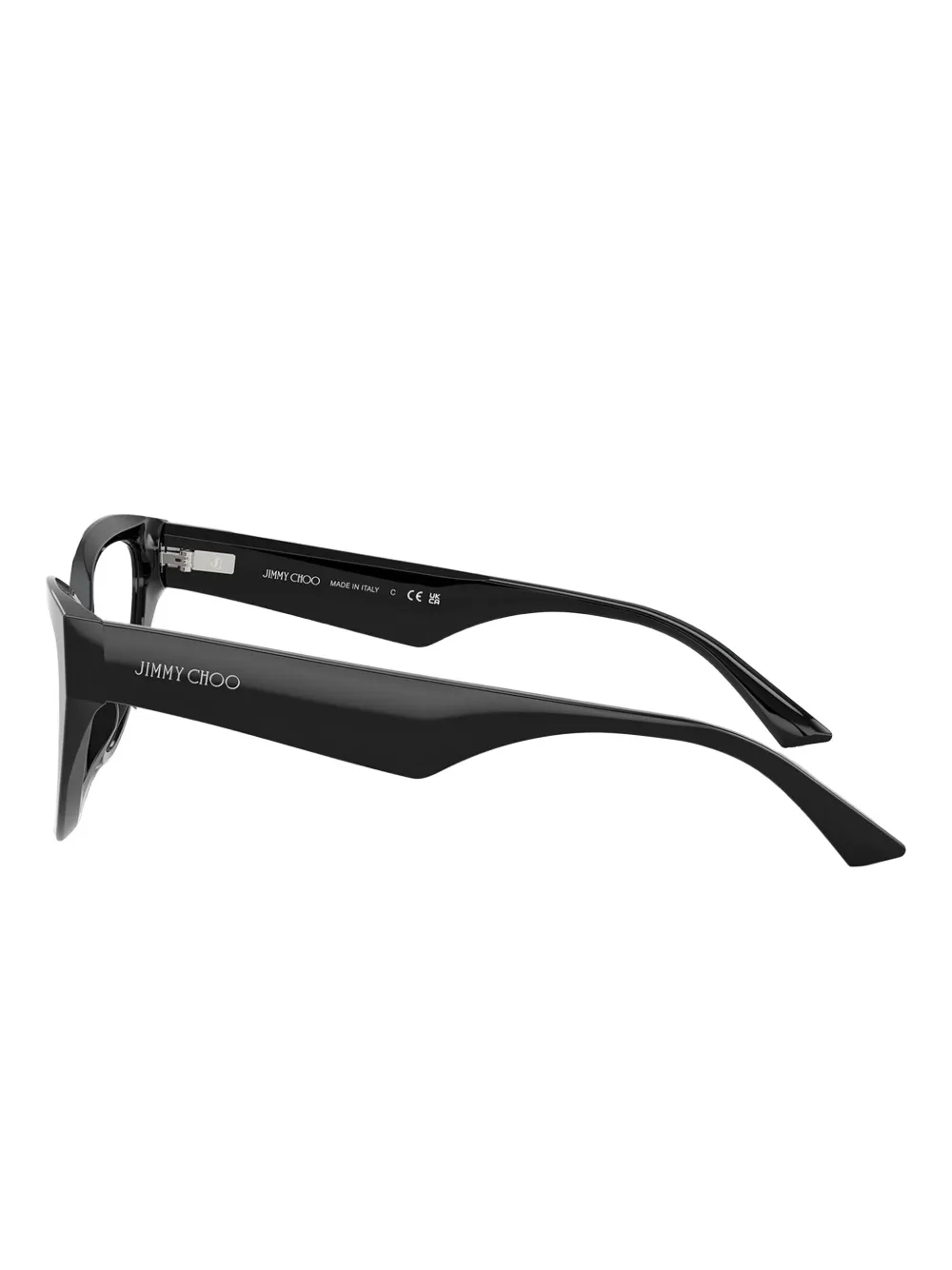 Jimmy Choo Eyewear JC3023HU bril met cat-eye montuur Zwart